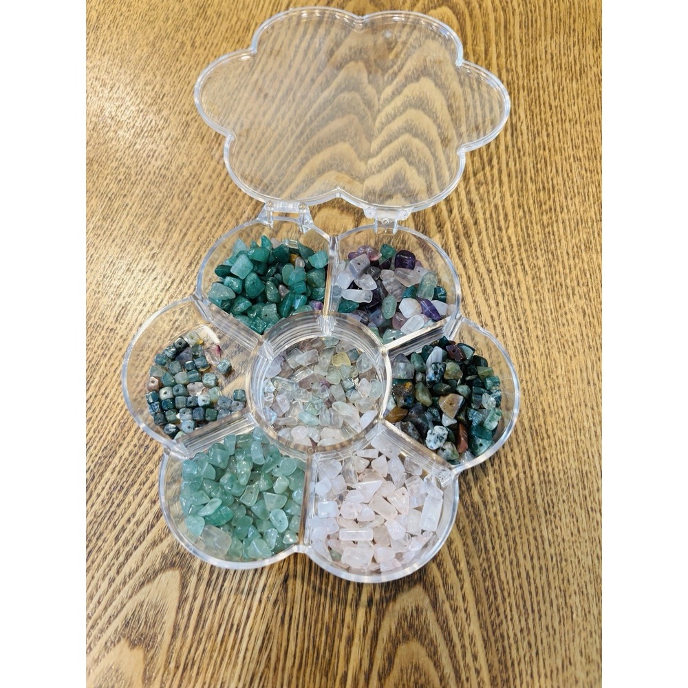 Assorted Natural Stone Beads for Jewelry Making - Mixed Bulk Semi Precious